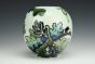 Blue Acorns Vase