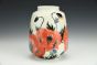 Red Poppy Vase