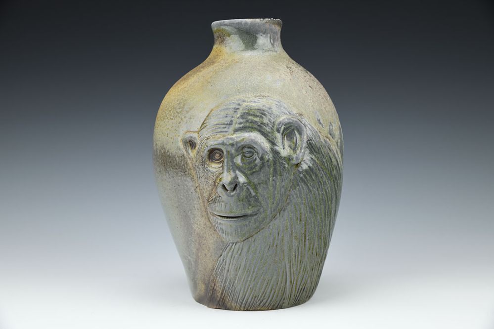 Chimpanzee Vase
