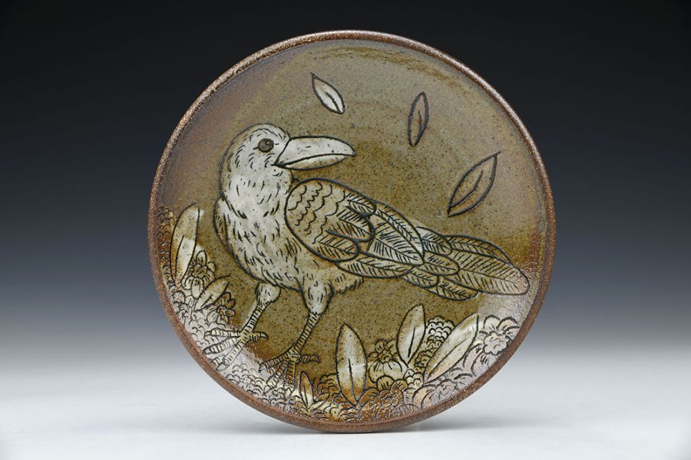 Crow Lunch Plate