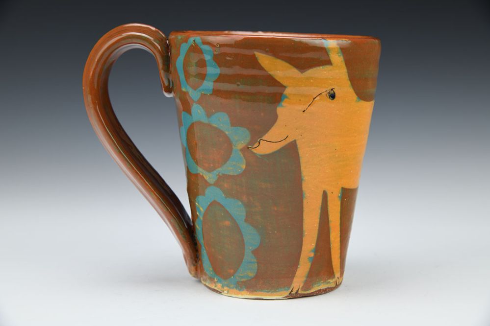 Orange Fox Mug