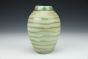 Small Vase with Green Stripes